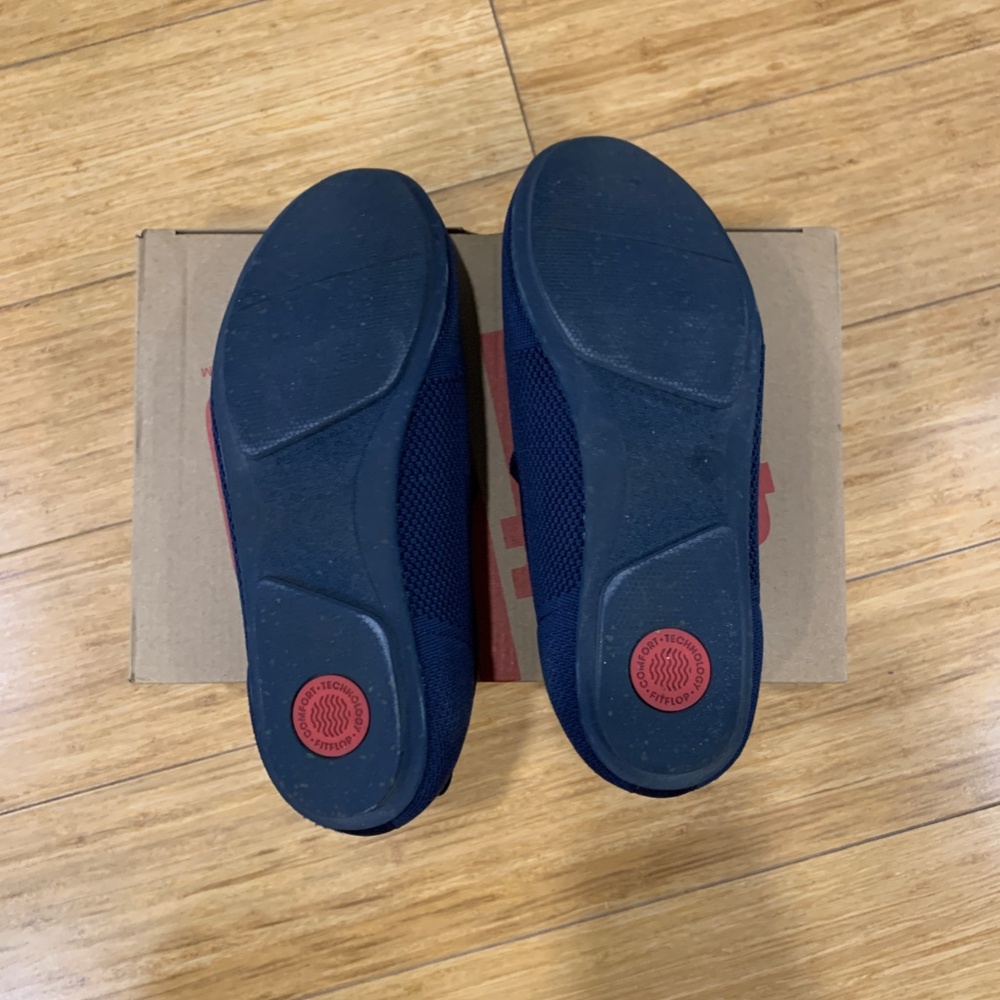 Women Allegro Multi Knit Loafer size 8.5 in Midnight Navy by Fitflop shoes - Picture 9 of 9